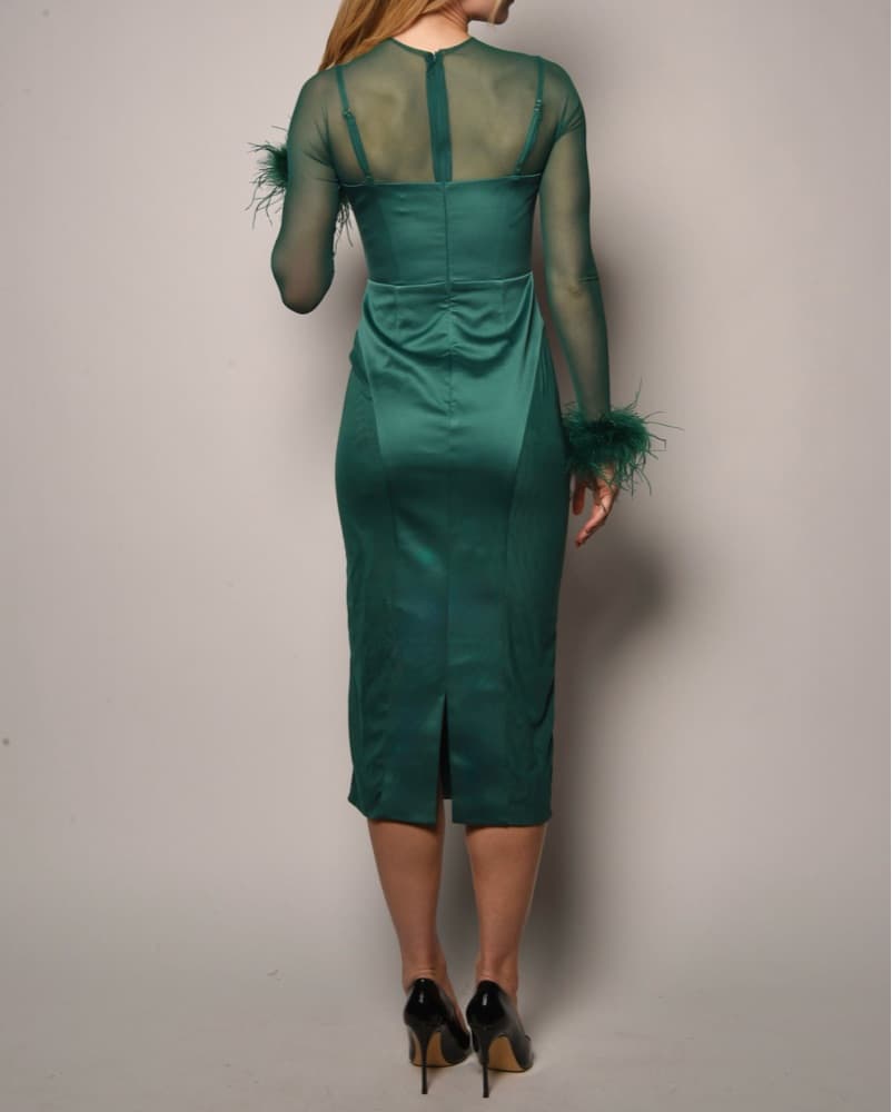 Green Feather Cuff - Image 3