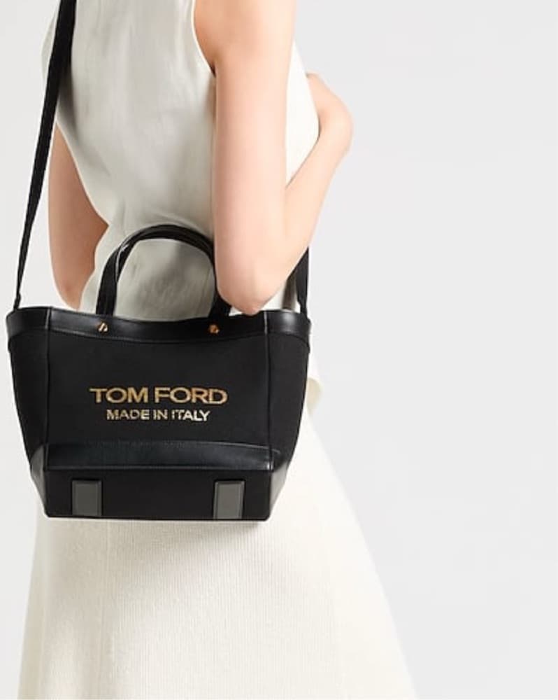 Elegant Black Tom Ford Tote - Image 3