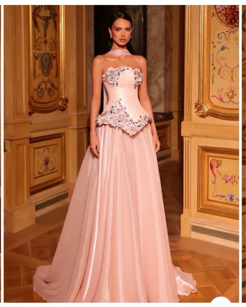 Vlora & Kaltrina- Esmarinela Pink Dress - Image 1