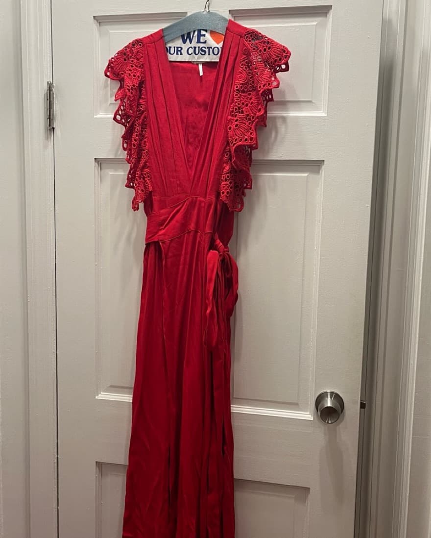 Jen’s pirate Booty Poppy Wrap Maxi Dress - Image 5