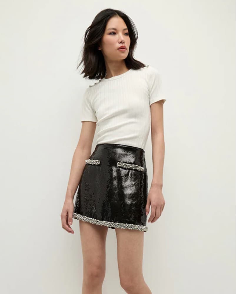 VB X Poppy Delevigne Sequin Mini - Image 2