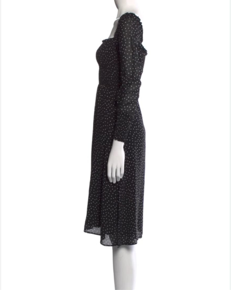Reformation Rosemond Polka Dot Dress - Image 5