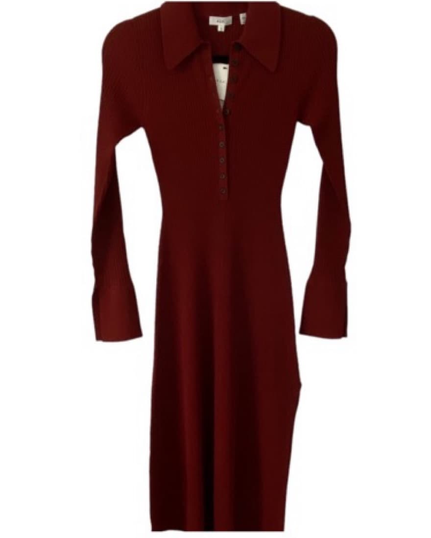 A.L.C. Lance Ribbed Polo Dress - Image 2