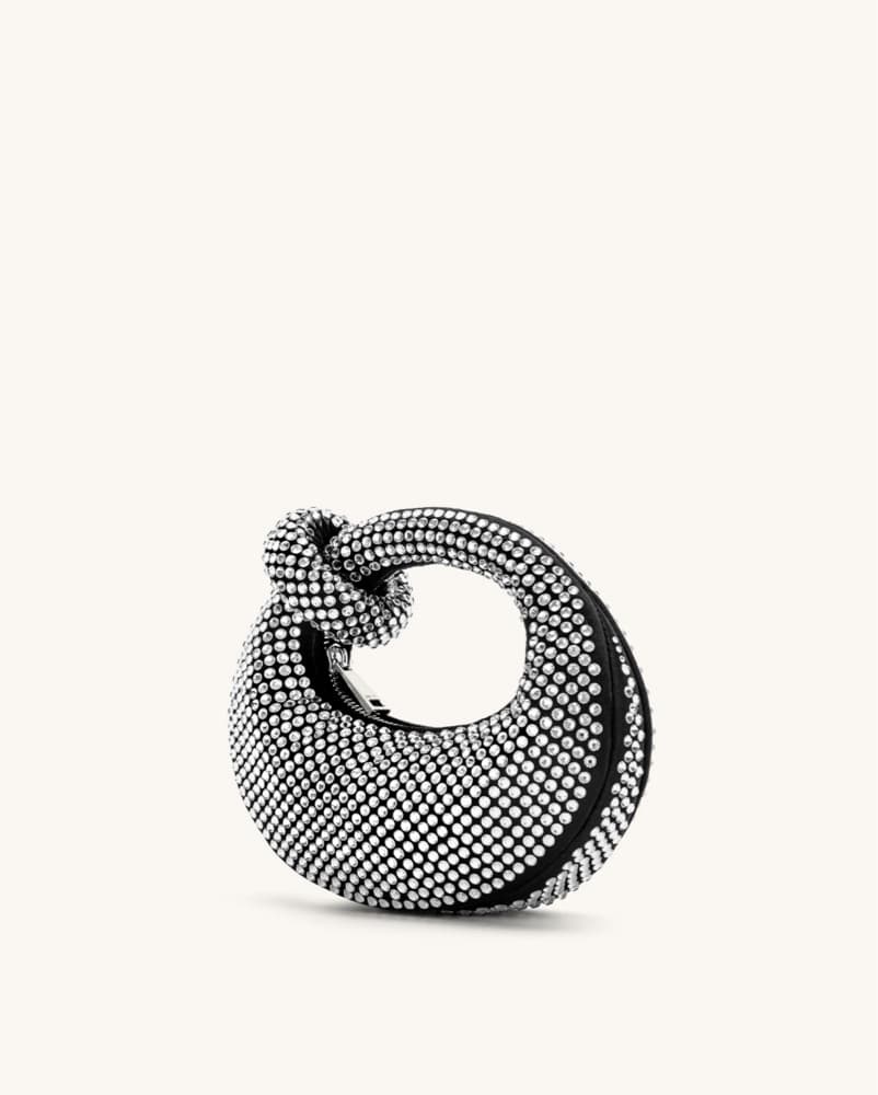Jw Pei Abacus Mini Black Rhinestone Bag - Image 3