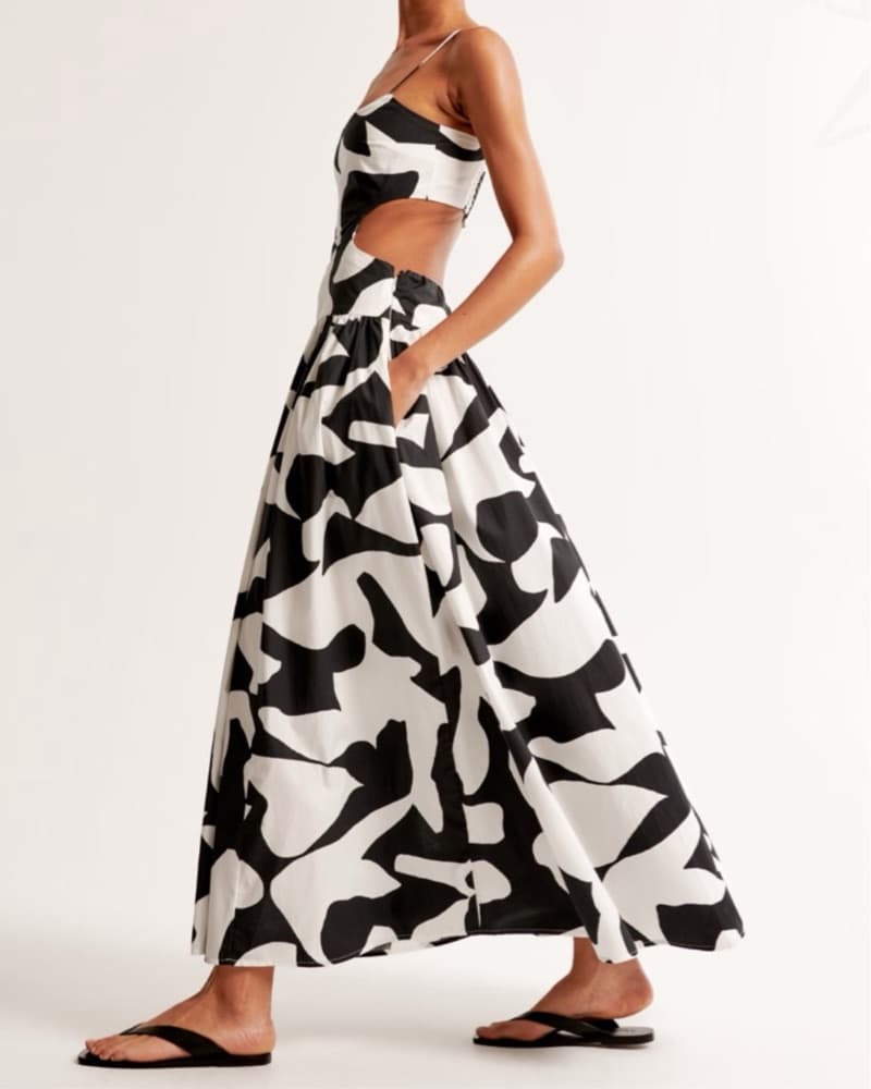 Abercrombie Drop Waist Sun Dress - Image 1