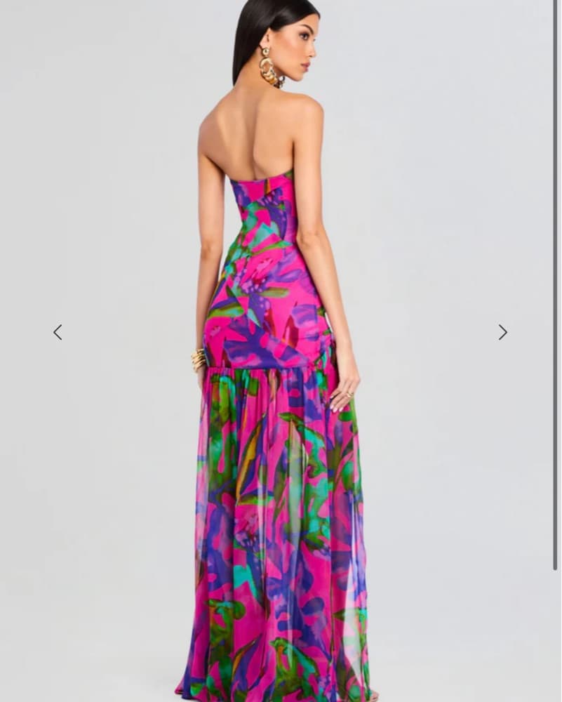 Retrofete Maxi Dress Dupe - Image 2