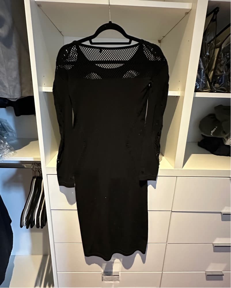 Alexander Mcqueen McQ Midi Stretch Dress - Image 5
