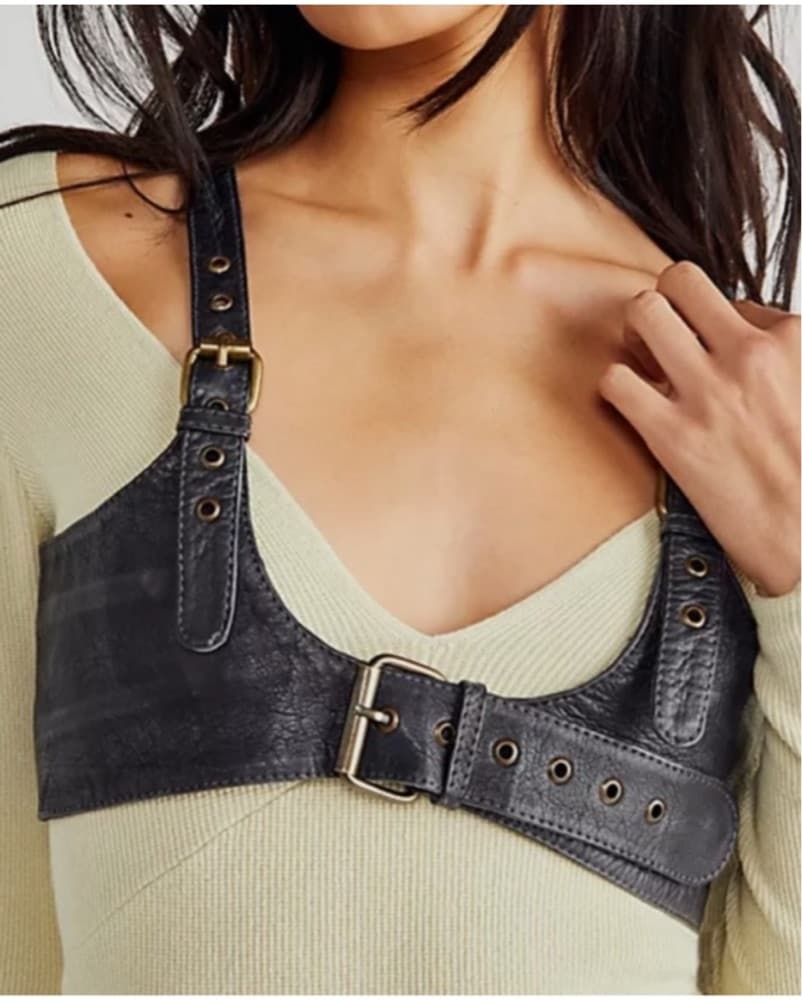 Free People Leather Harness - Image 1