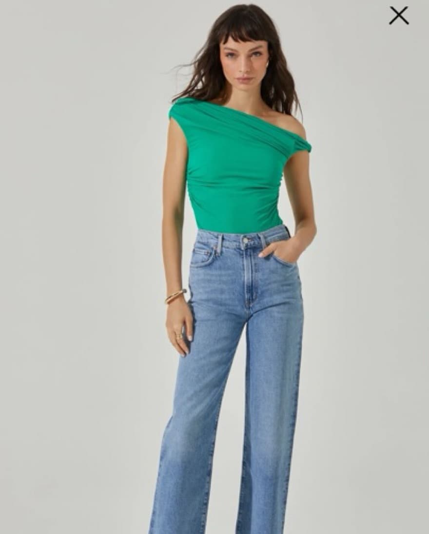 ASTR Off The Shoulder Bodysuit - Image 1