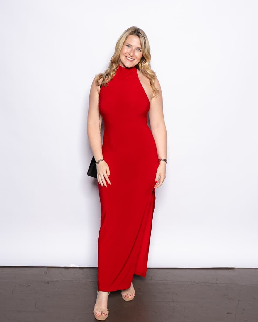 Halter Side slit Gown - Image 6