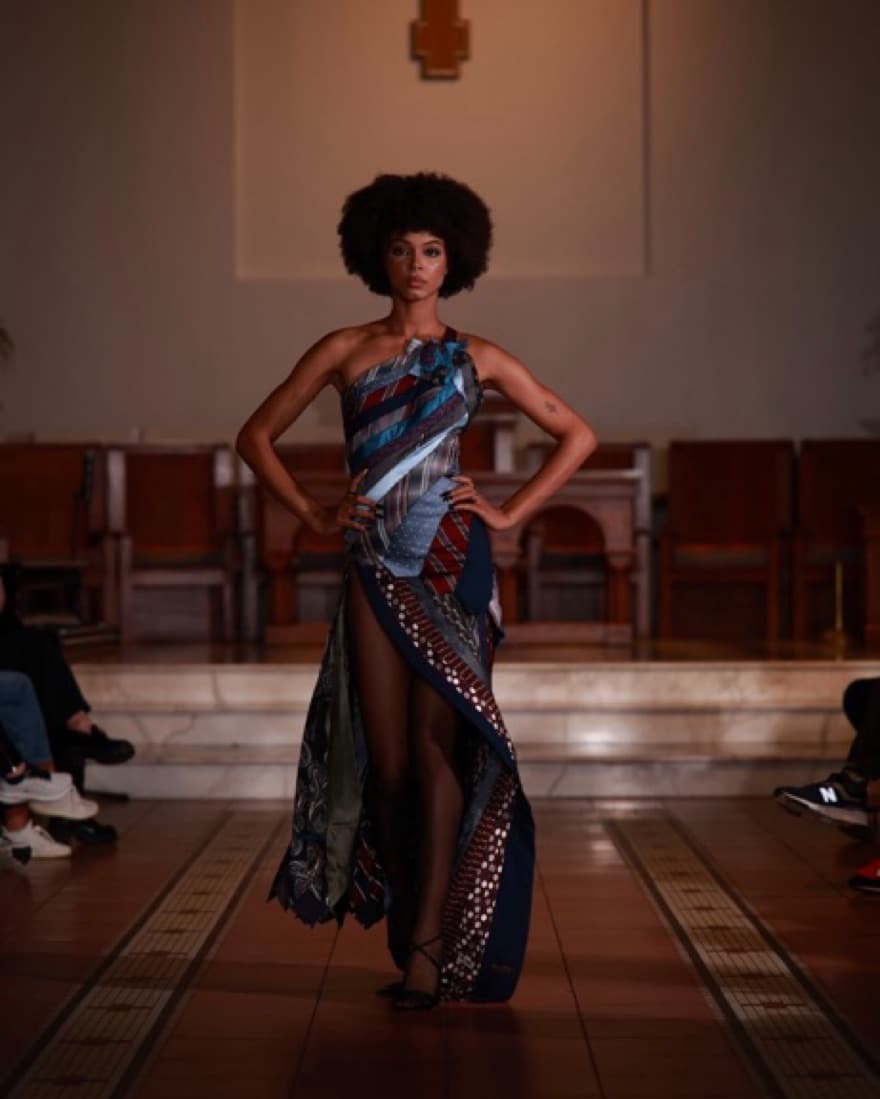 Tie Gown - Image 1