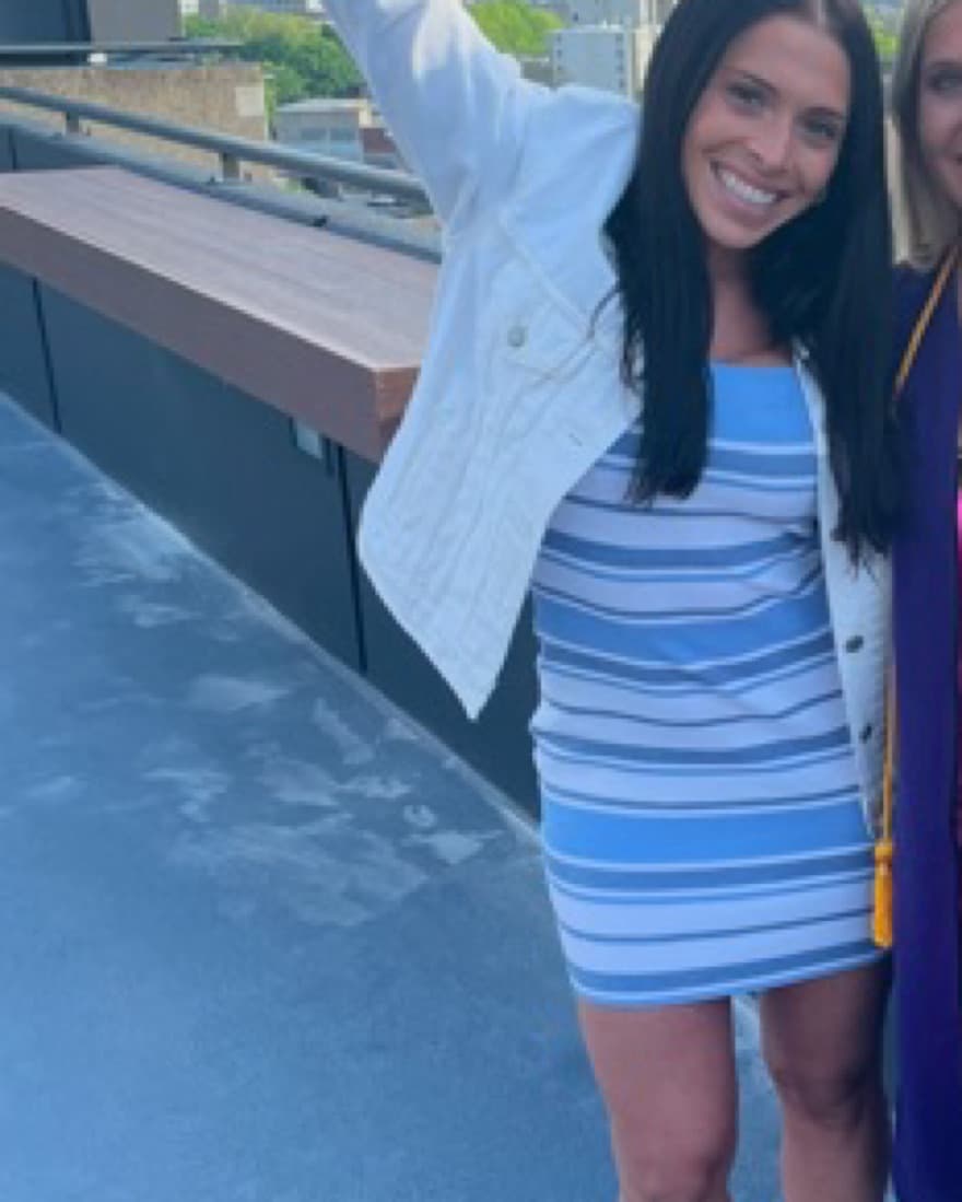 Superdown Striped Dress - Image 1