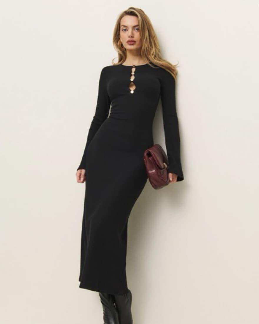 Reformation Hayden Knit Dress - Image 1