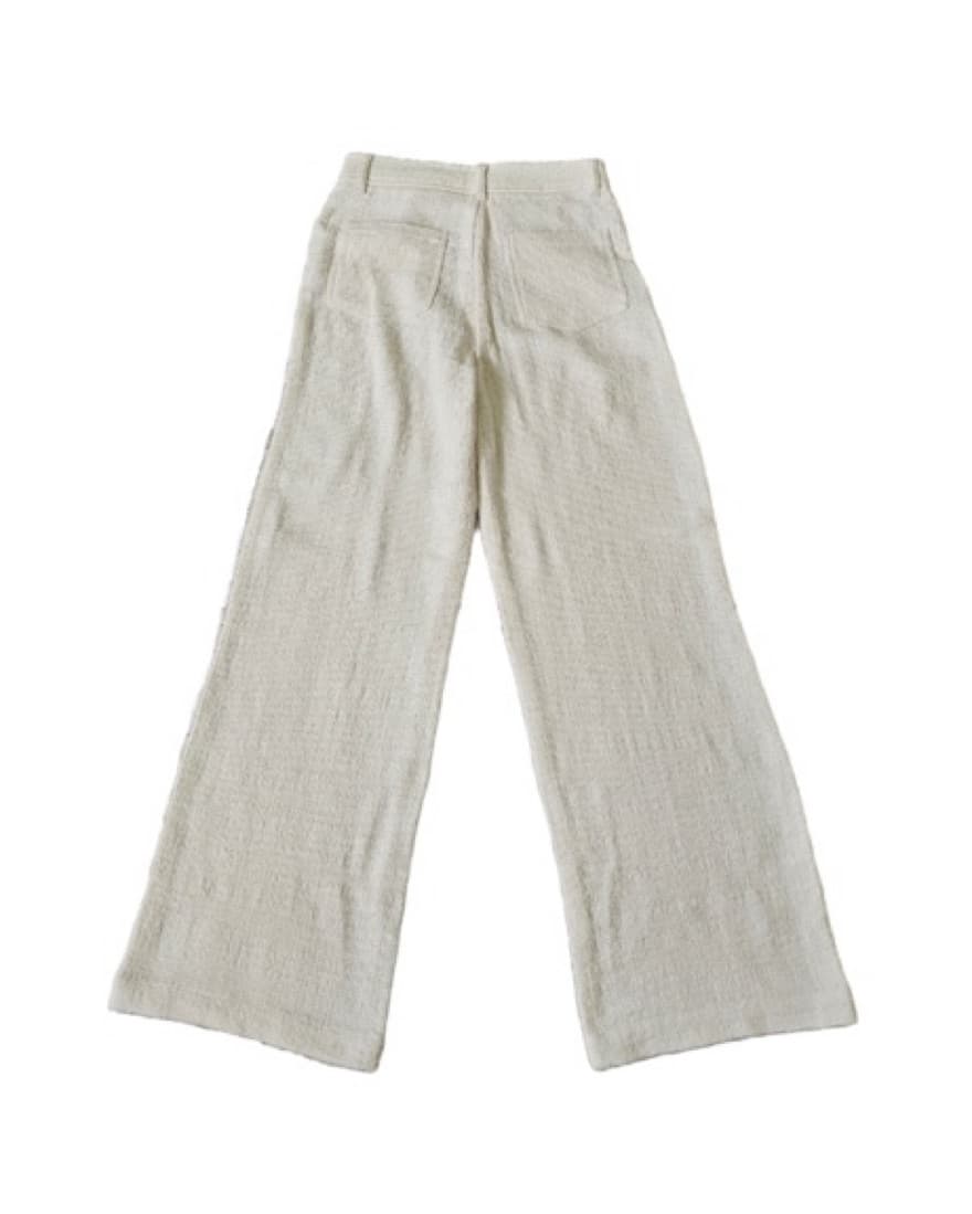 FRAYED WIDE LEG PANTS ZARA - Image 2