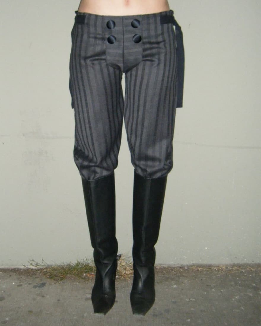 BUTTON DIAPER TROUSER - Image 1