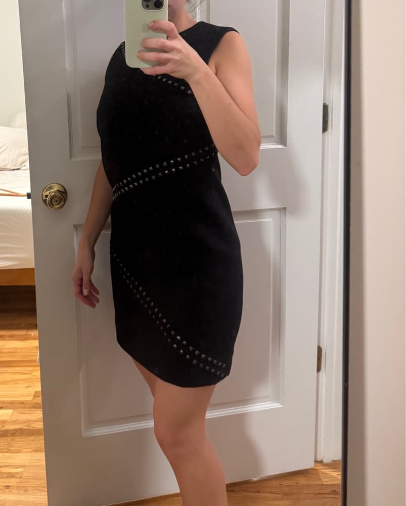 Michael Kors Mini Black Dress - Image 3