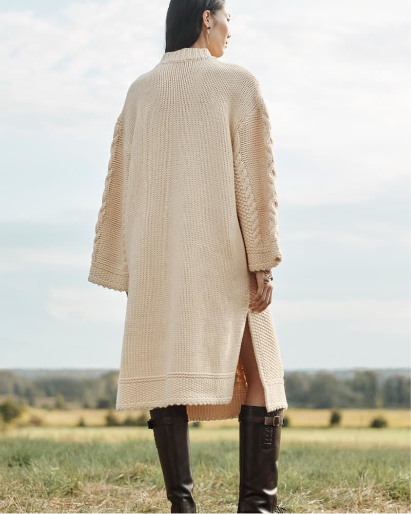 Zara Knitted Sweater Dress - Image 2