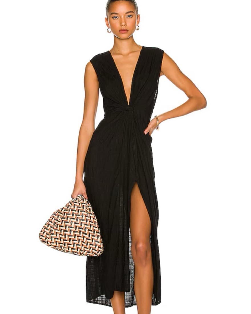 Black Cover Up Dress - Image 1