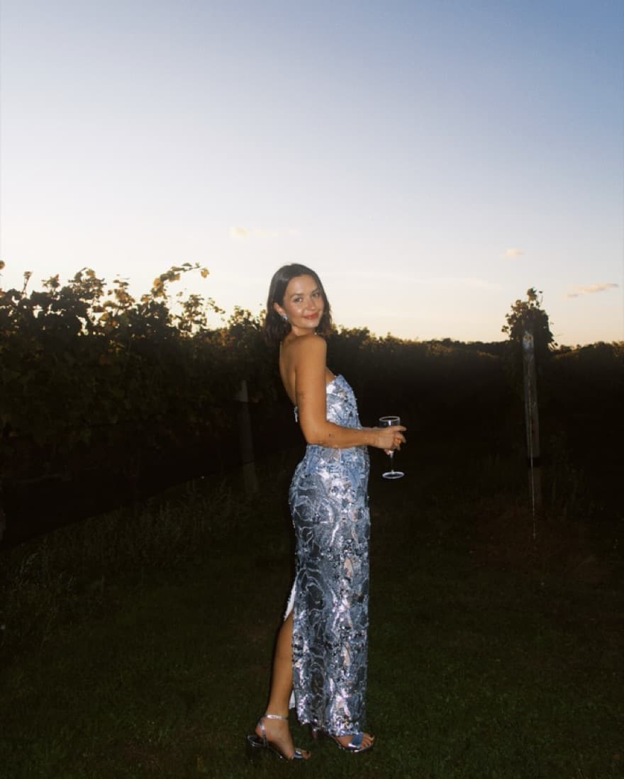 Silver Helsi Dress (medium) - Image 2