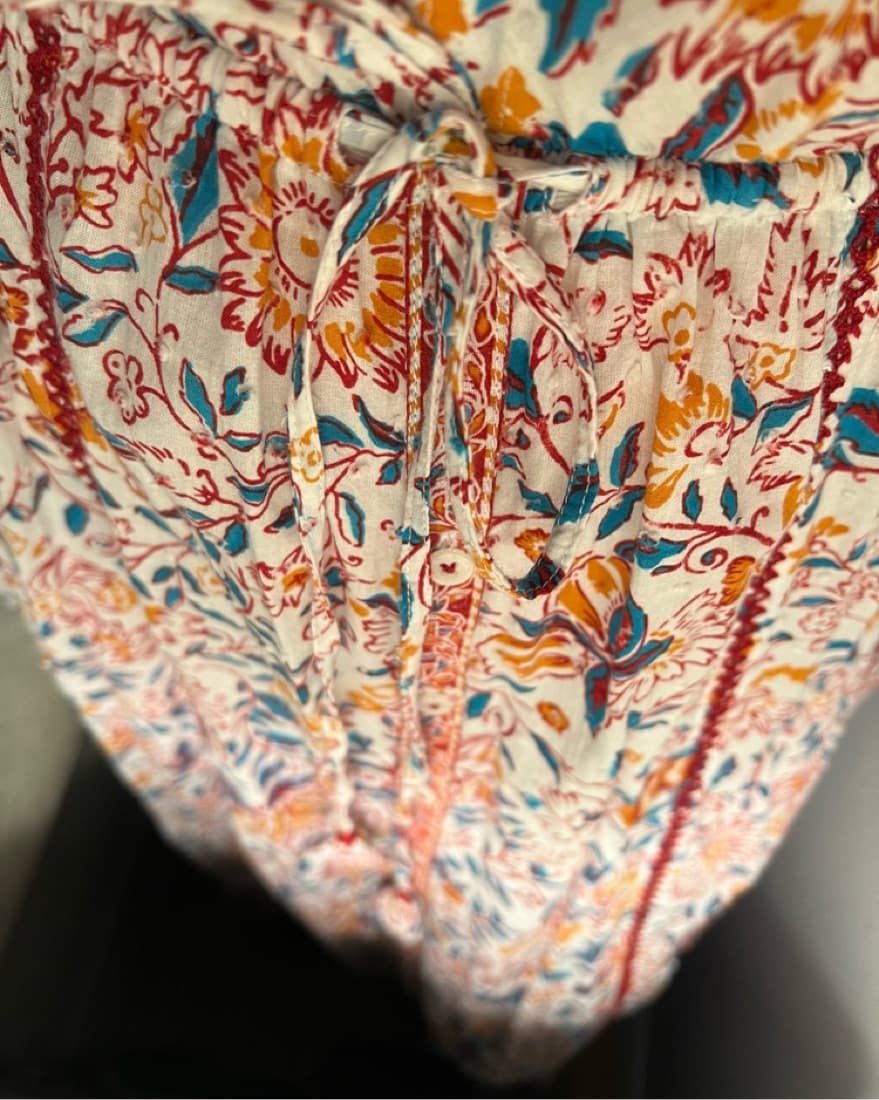 St  Barths Floral Maxi Dress - Image 3