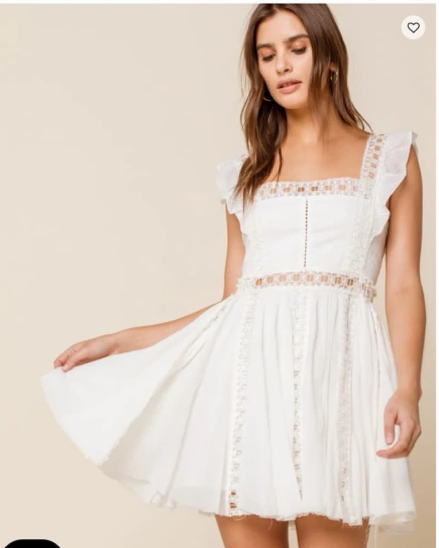 White Verona Dress - Image 1