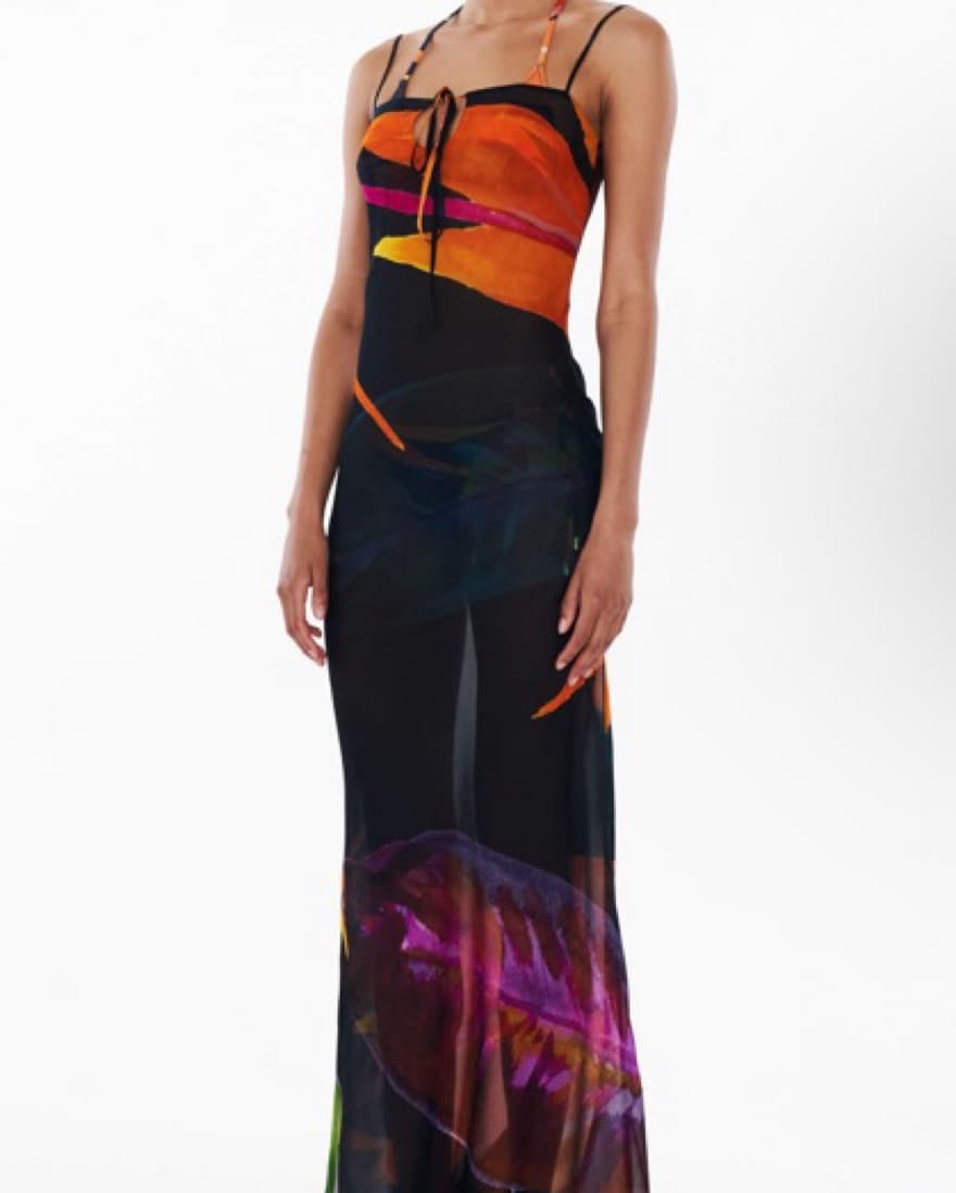 Rat And Boa Calypso Dress - Image 2
