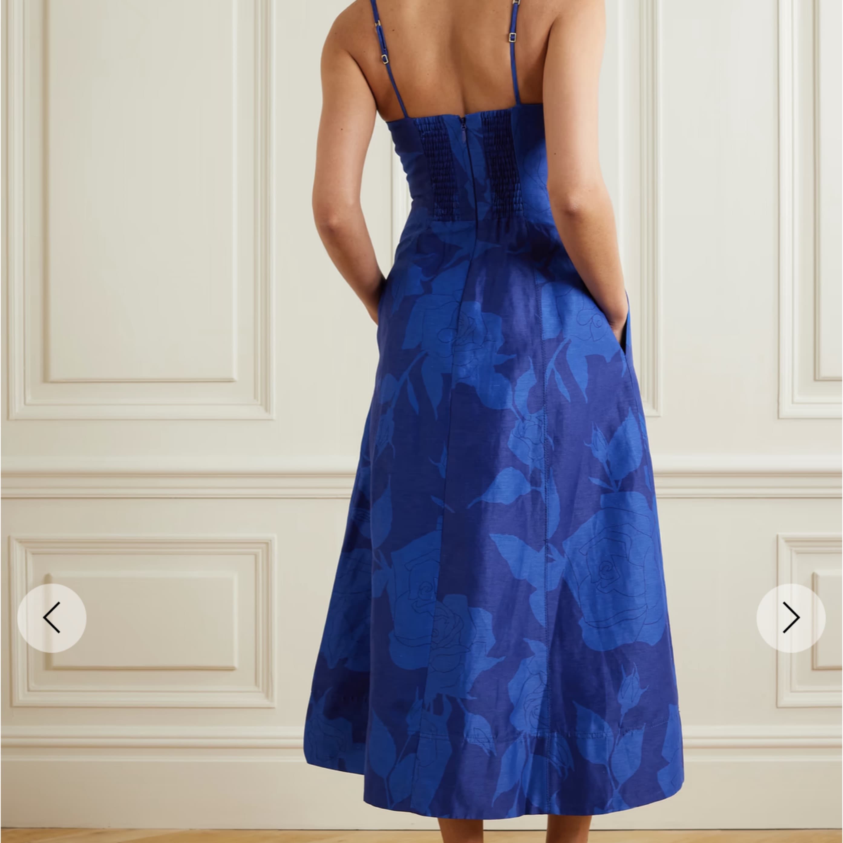 Blue Revolve Midi Dress - Image 2