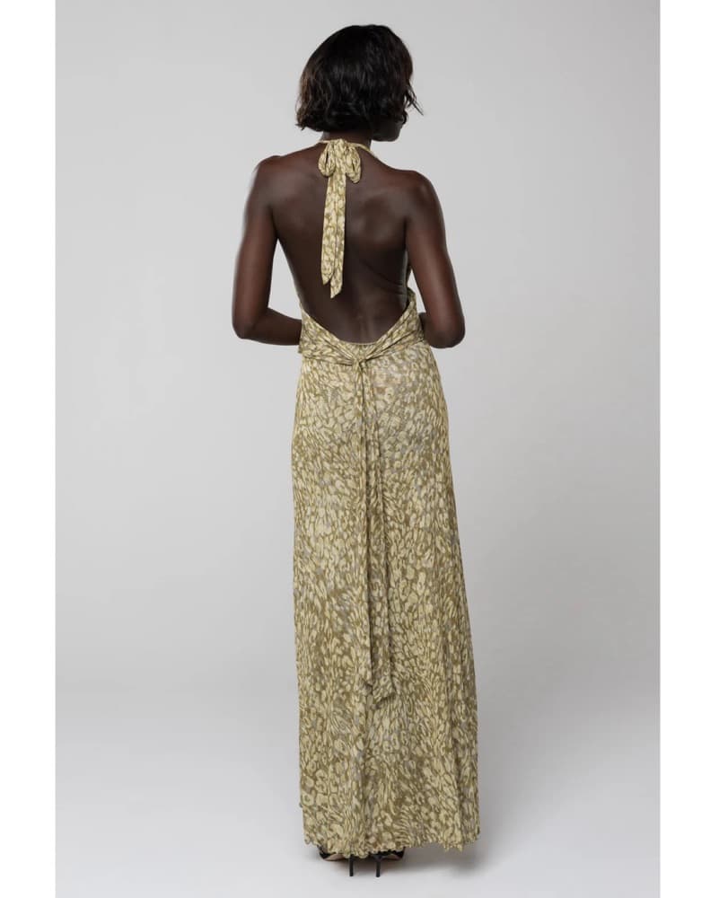 Chelsea Maxi Dress In Sardinia - Image 1