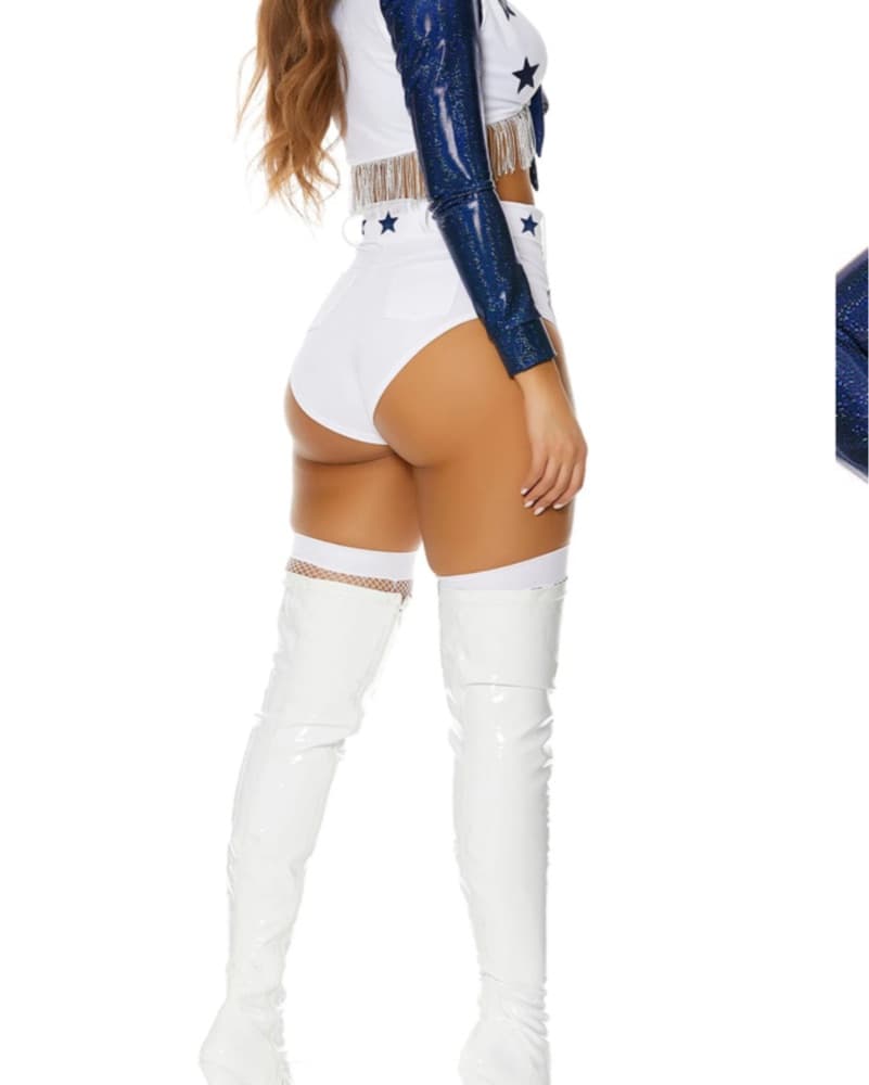 Dallas Cowboys Cheerleader Costume - Image 3