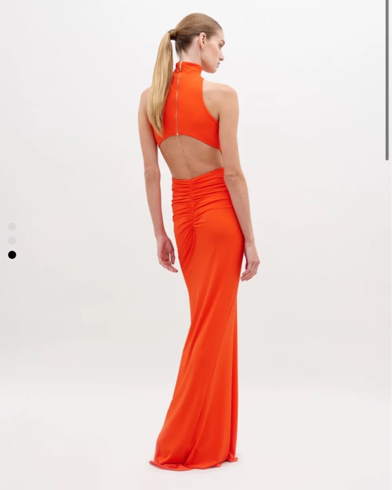 Silvia Tcherassi Orange Gown  - Image 5