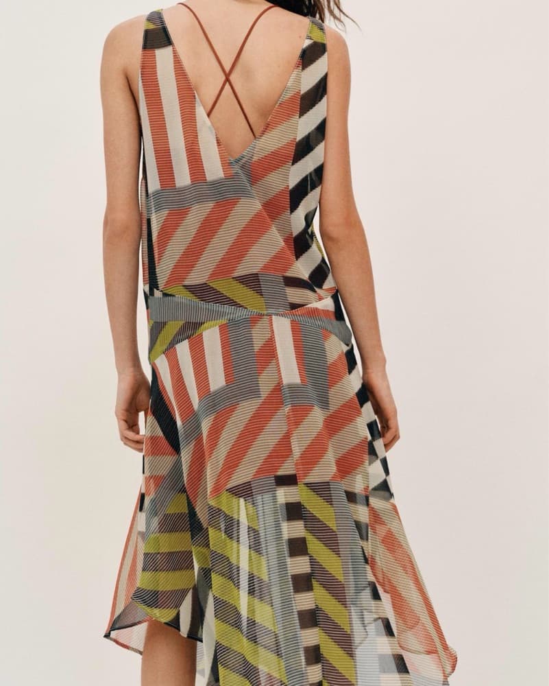 Patchwork Print Dress - Image 3