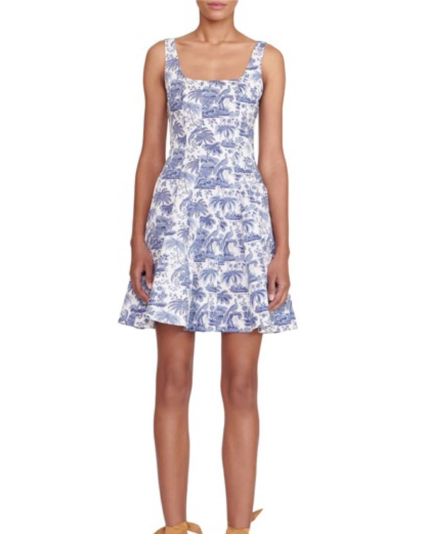 Staud Mini Wells Dress - Image 5