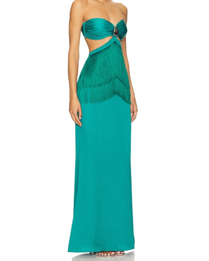 NEW Teal Baobab Beachy Maxi Dress - Image 3