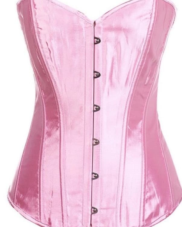 Glamorous Pink Corset Top - Image 2