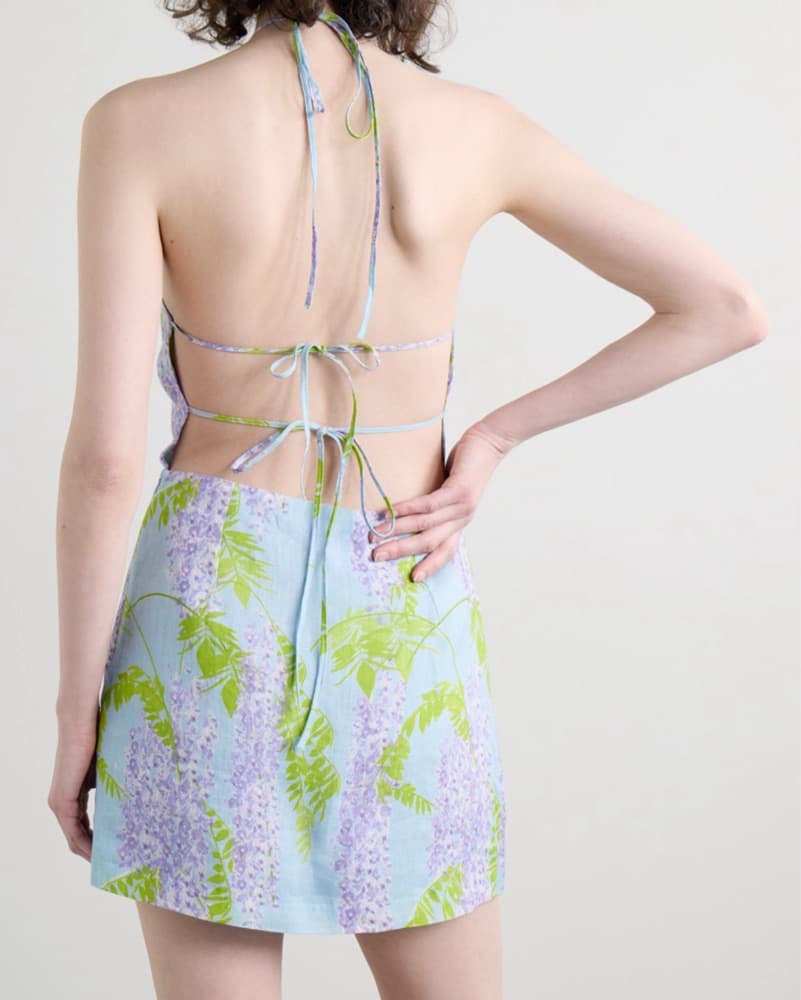 Bernadette Delilah Open-back Mini Dress  - Image 3