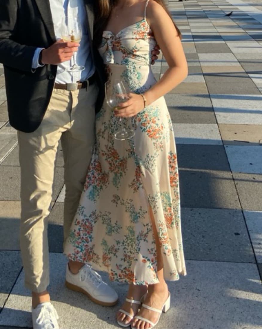 Petal And Pup Floral Midi Dress - Image 2