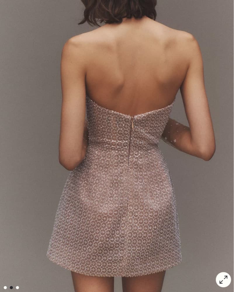 Helsi Elizabeth Strapless Mini Dress - Image 2