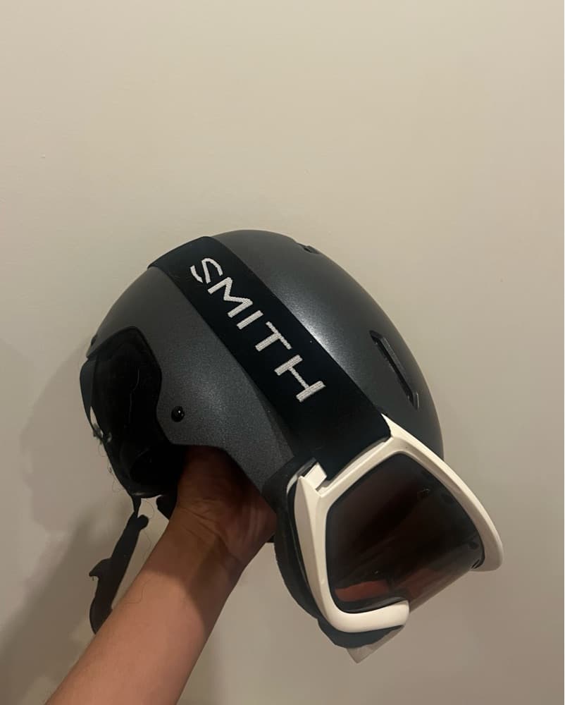 Ski Helmet and Goggles - Image 2