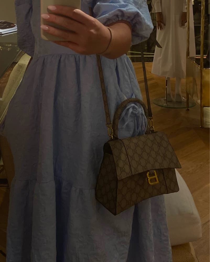 Gucci X Balenciaga Hourglass Bag - Image 1