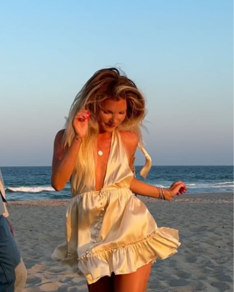 Fait Par Foutch Dress with Wavy Flair - Image 2