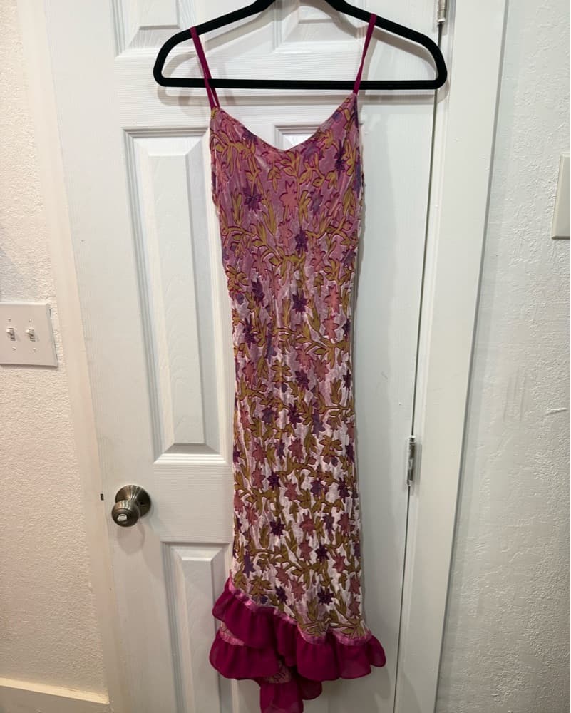Rare 90s Betsey Johnson Silk Dress - Image 3