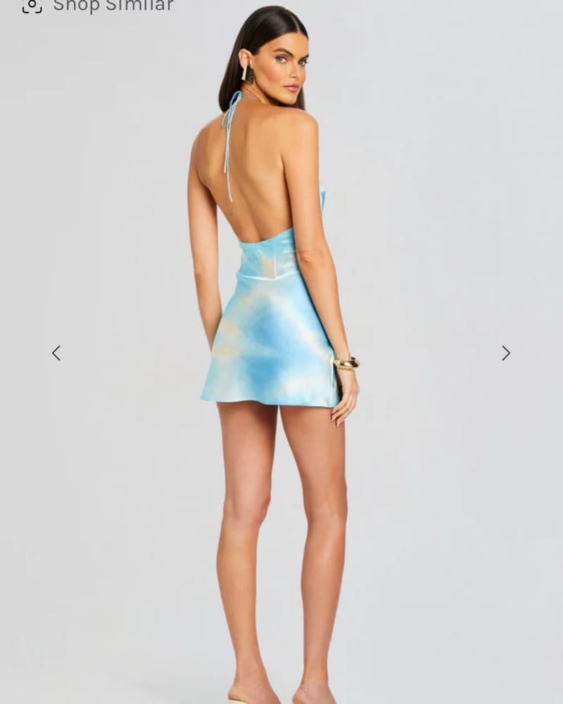 Retrofete HELEN SILK MINI DRESS - Image 2