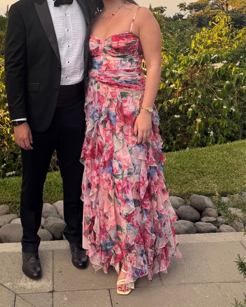 Pink Floral Maxi - Image 2