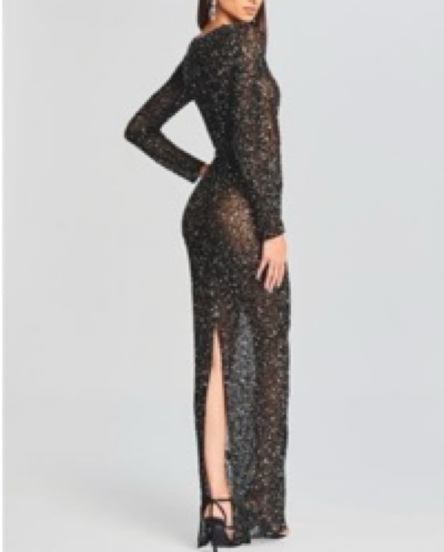 Retrofete Sparkly Gown - Image 2