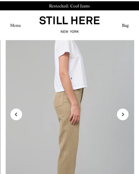 Still Here NY Khaki Jean - Image 2