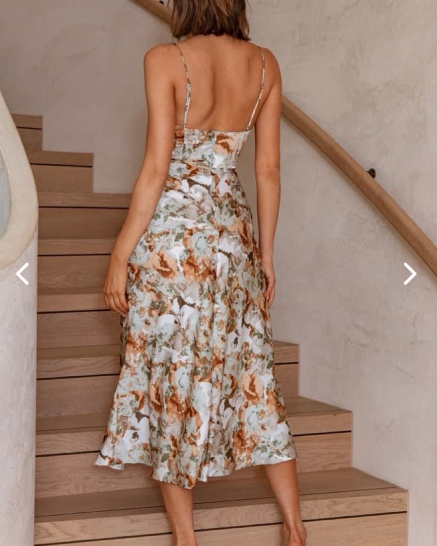 Lake Como Selfie Leslie Midi Dress - Image 3