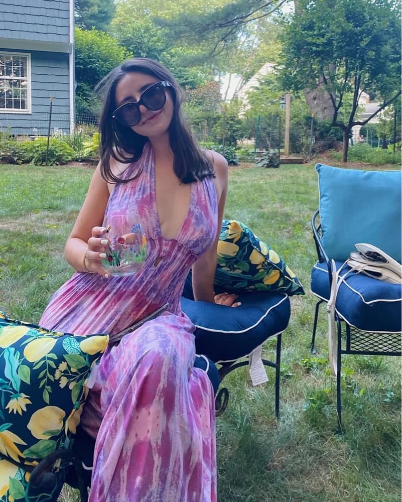 Vibrant Tie-Dye Maxi Dress - Image 1