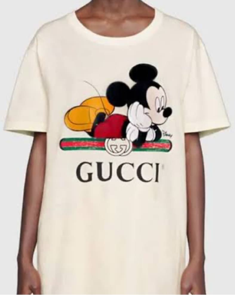 Gucci Mickey Mouse Graphic Tee - Image 2