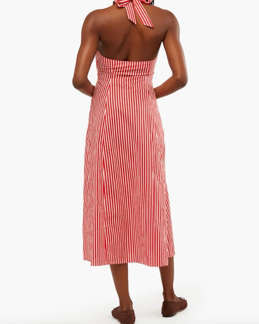 WeWoreWhat Halter Striped Midi Dress  - Image 2