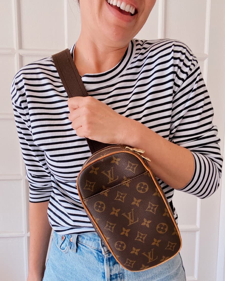 Louis Vuitton Monogram Pochette Gange - Image 2